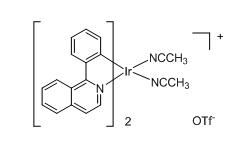 Bis(1-phenylisoquinoline-C2,N)-bis(acetonitrile)iridium(III) trifluoromethanesulfonate