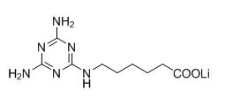 lithium 6-(4,6-diamino-1,3,5-triazin-2-ylamino)hexanoate