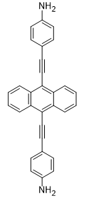 4,4'-(蒽-9,10-二基)双(乙炔苯)二胺